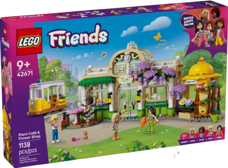 LEGO Friends Kavárna a Květinářství