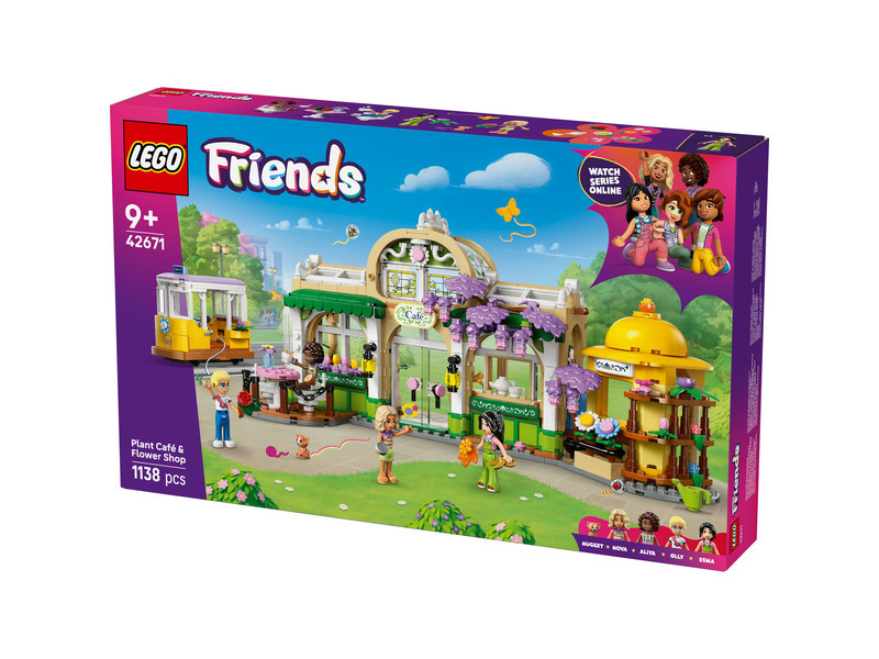 LEGO Friends Kavárna a Květinářství