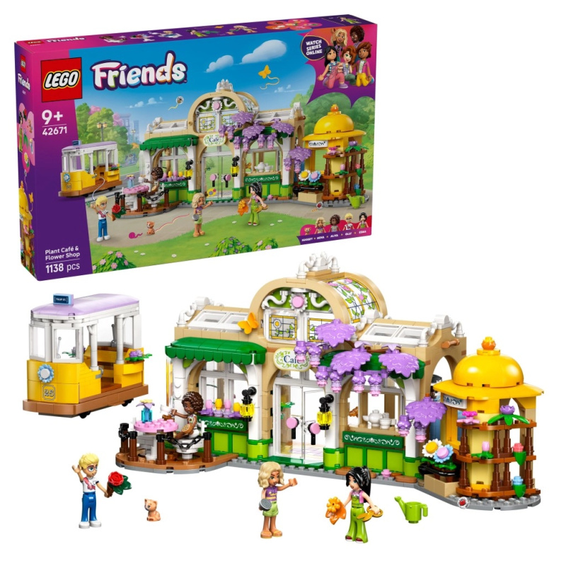 LEGO Friends Kavárna a Květinářství