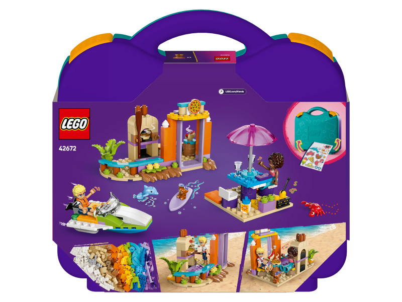 LEGO® Friends 42672 Kreativní plážový a cestovní kufřík