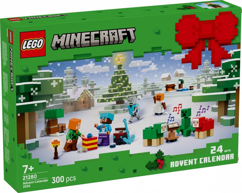 lego minecraft adventní kalendář 2025