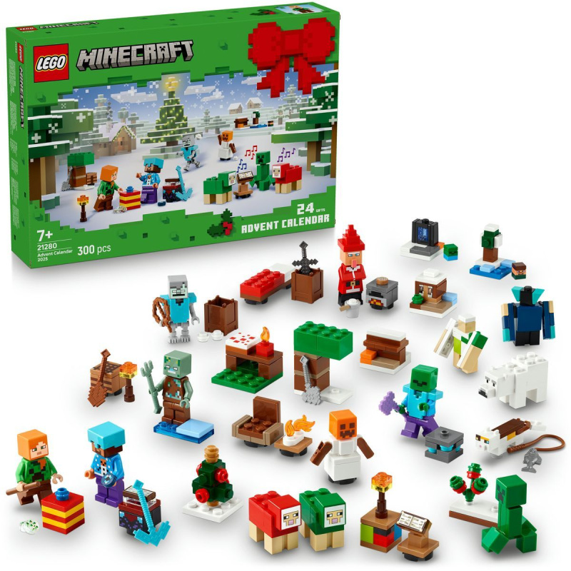 lego minecraft adventní kalendář 2025