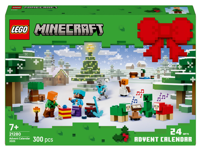 lego minecraft adventní kalendář 2025