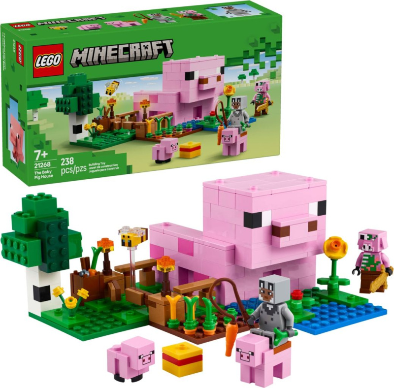 LEGO® Minecraft® 21268 Domeček Prasátka