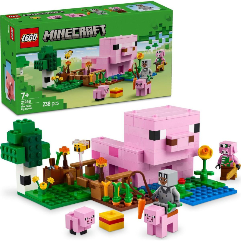 LEGO® Minecraft® 21268 Domeček Prasátka