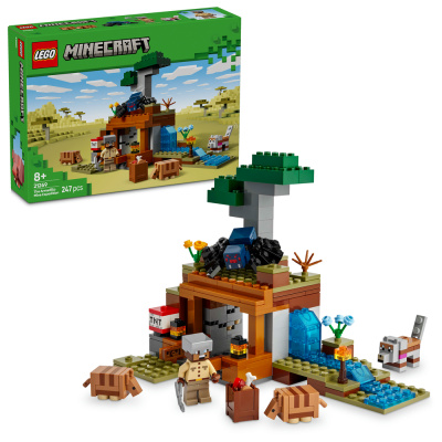 LEGO® Minecraft 21269 Výprava do dolu a pásovec