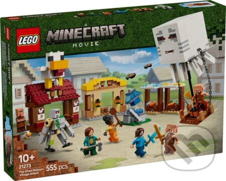 LEGO® Minecraft® 21273 Balón v podobě ďasa a útok na vesnici