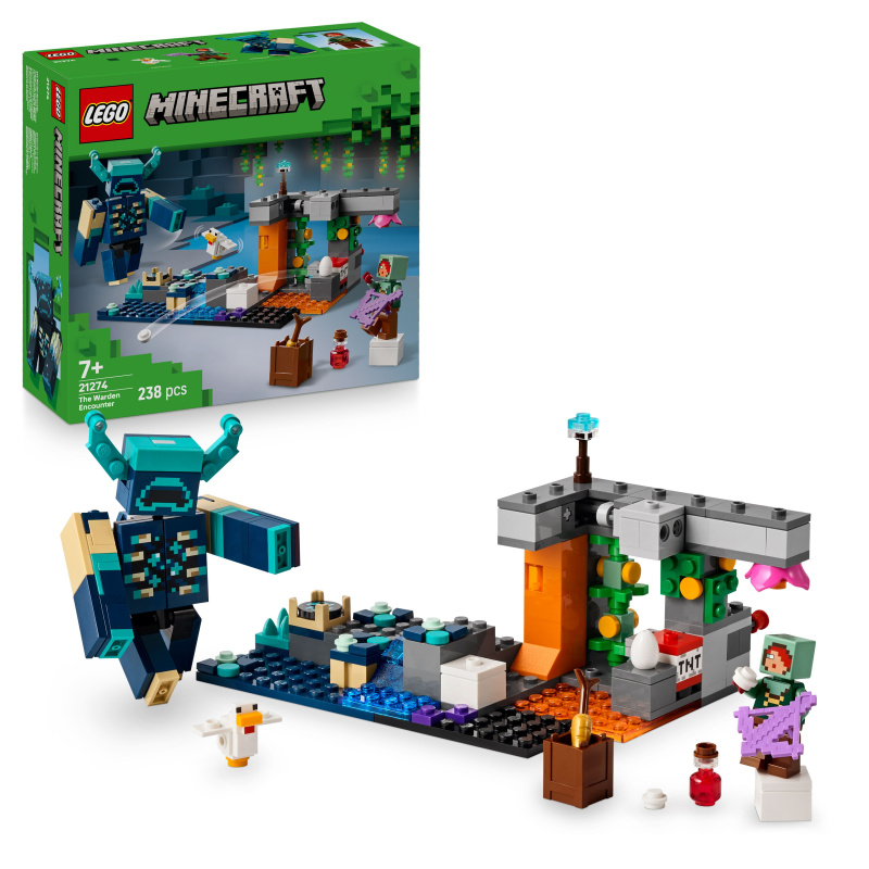 LEGO® Minecraft® 21274 Setkání se Strážcem
