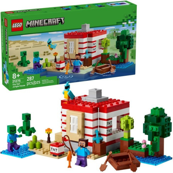 LEGO® Minecraft® 21275 TNT dům v džungli