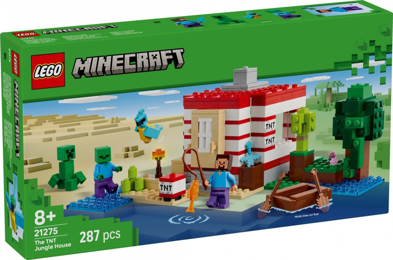 LEGO® Minecraft® 21275 TNT dům v džungli