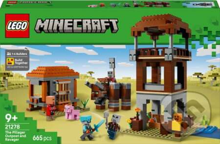 LEGO® Minecraft® 21278 Základna plenitelů a Ničitel