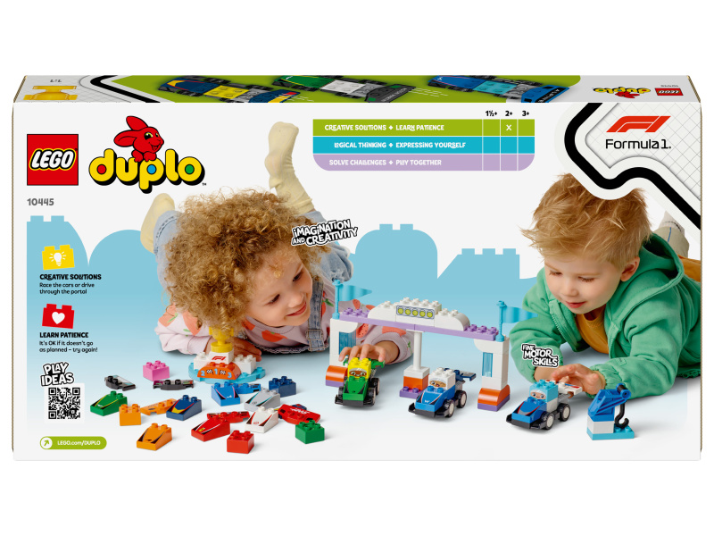 LEGO DUPLO 10445 Závodní auta a řidiči týmu F1
