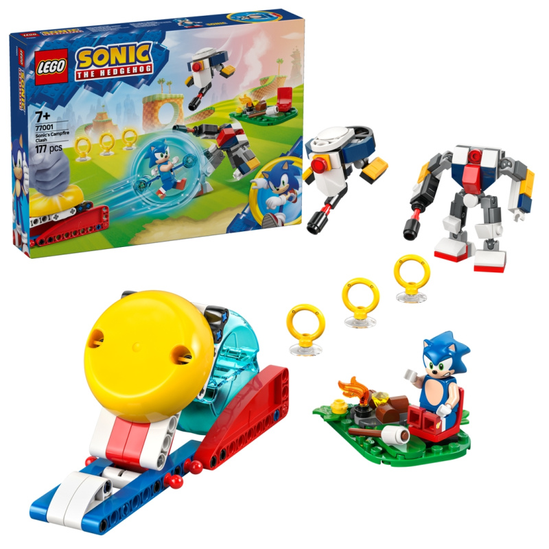 LEGO®  Sonic The Hedgehog™ 77001 Sonic a souboj u táboráku