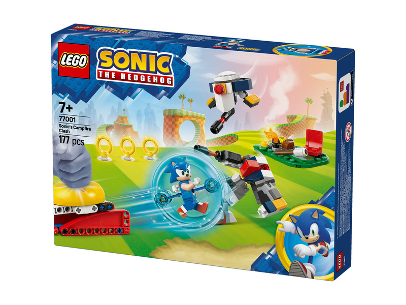 LEGO®  Sonic The Hedgehog™ 77001 Sonic a souboj u táboráku