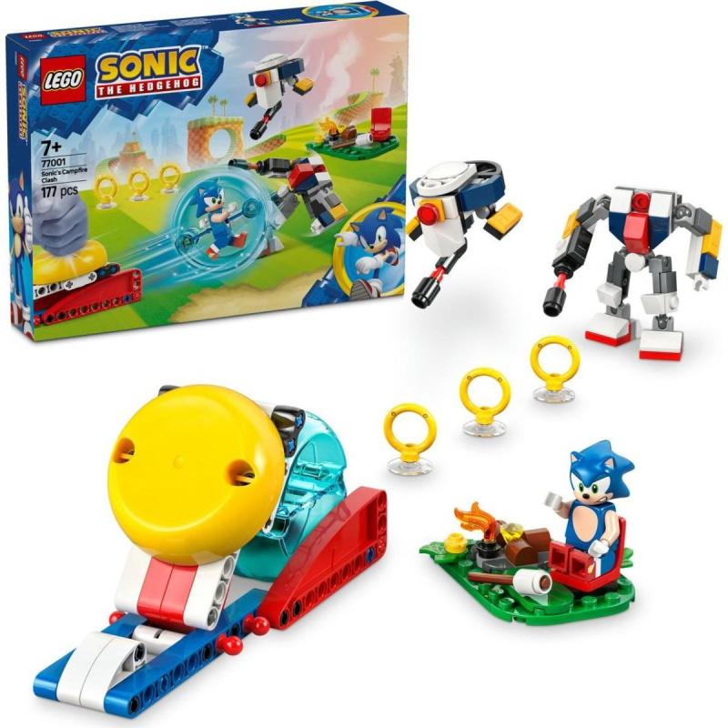 LEGO®  Sonic The Hedgehog™ 77001 Sonic a souboj u táboráku