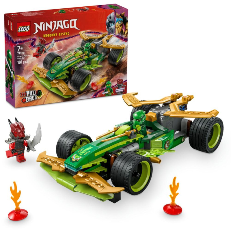 LEGO® NINJAGO 71828 Lloydovo závodní auto s natahovacím motorem