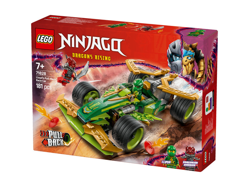 LEGO® NINJAGO 71828 Lloydovo závodní auto s natahovacím motorem