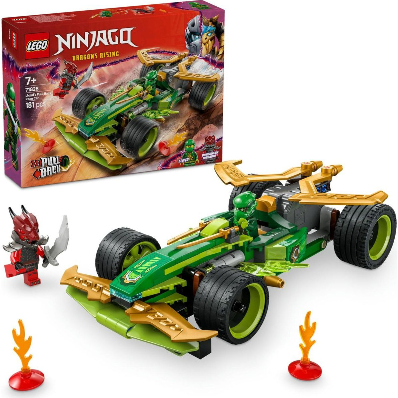 LEGO® NINJAGO 71828 Lloydovo závodní auto s natahovacím motorem