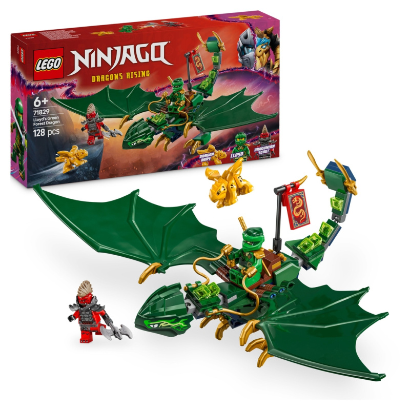 LEGO® NINJAGO® 71829 Lloydův zelený lesní drak