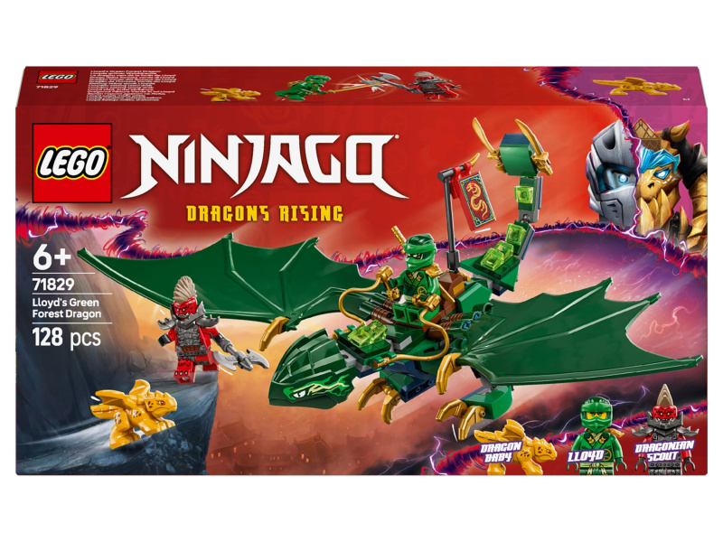 LEGO® NINJAGO® 71829 Lloydův zelený lesní drak