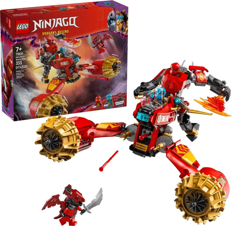 Lego Ninjago Bouřkový jezdec-mech Kaie