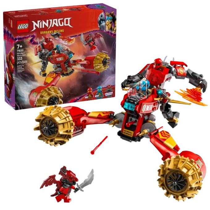 Lego Ninjago Bouřkový jezdec-mech Kaie