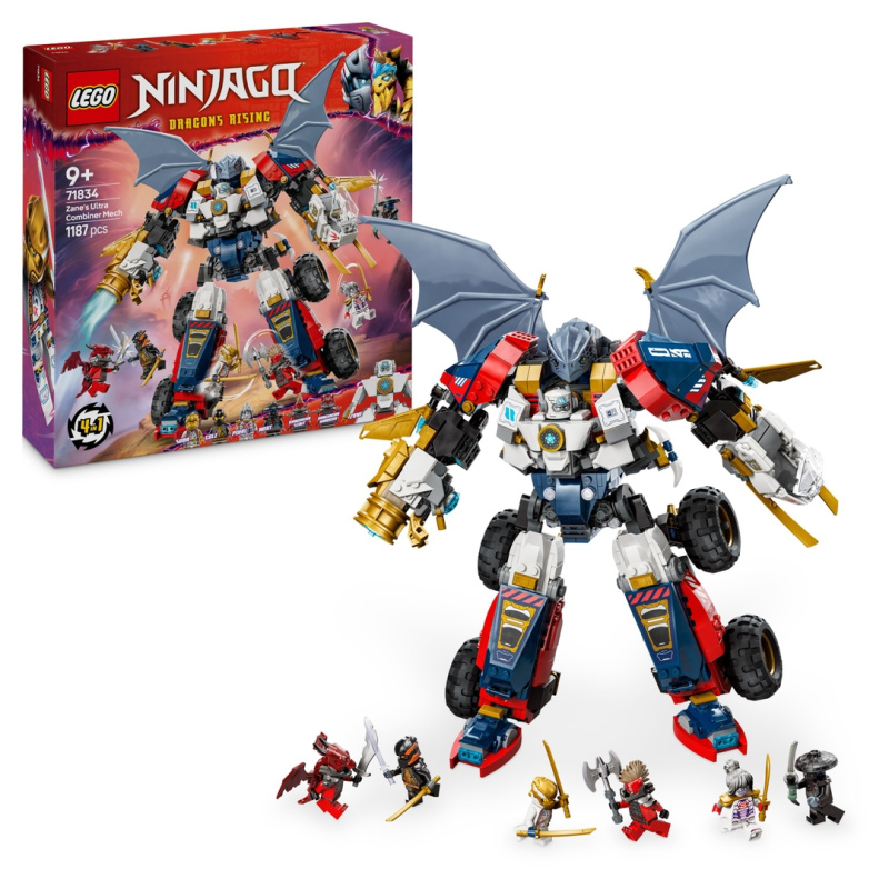 LEGO® NINJAGO 71834 Zaneův ultrakombo robot