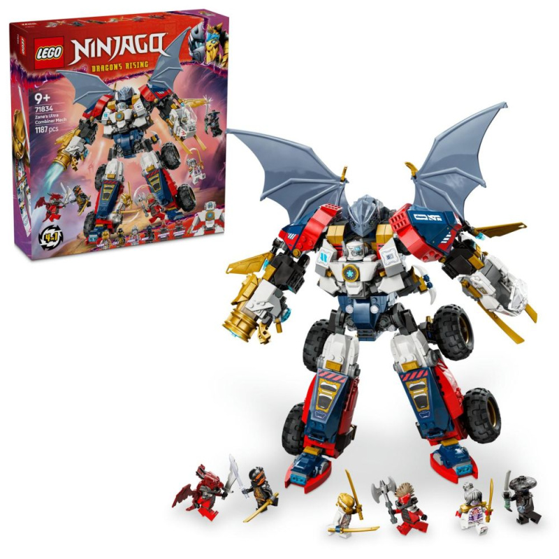 LEGO® NINJAGO 71834 Zaneův ultrakombo robot