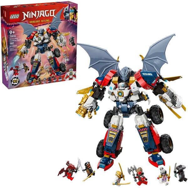 LEGO® NINJAGO 71834 Zaneův ultrakombo robot