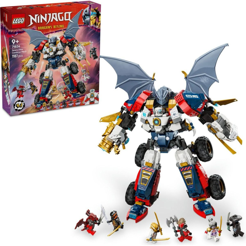 LEGO® NINJAGO 71834 Zaneův ultrakombo robot