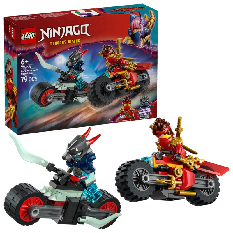 Lego Ninjago Kai a Závody na Motorkách