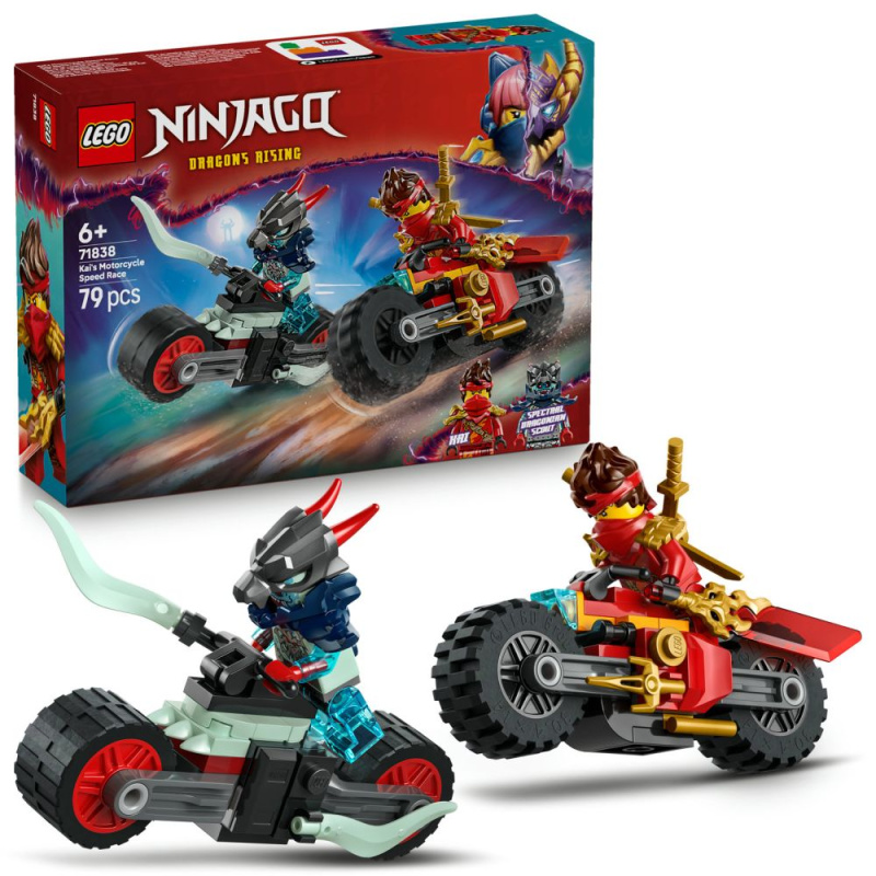 Lego Ninjago Kai a Závody na Motorkách