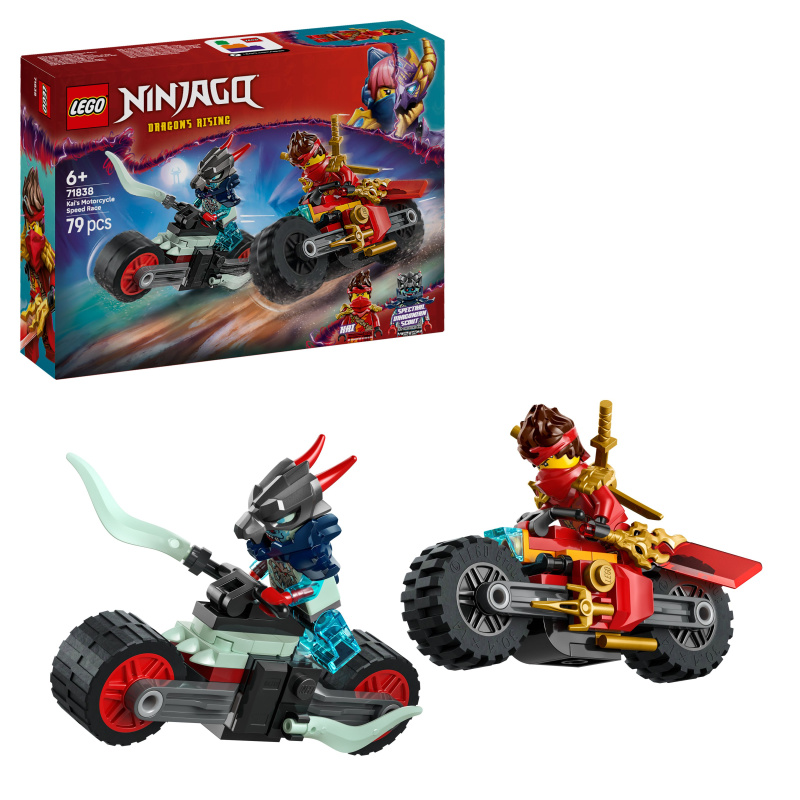 Lego Ninjago Kai a Závody na Motorkách