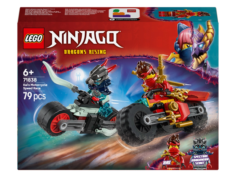 Lego Ninjago Kai a Závody na Motorkách