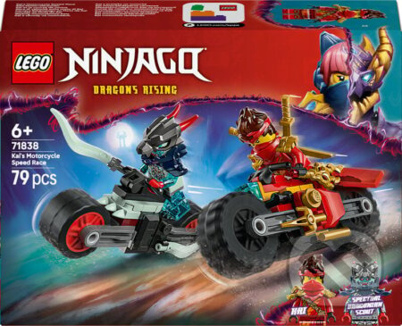 Lego Ninjago Kai a Závody na Motorkách