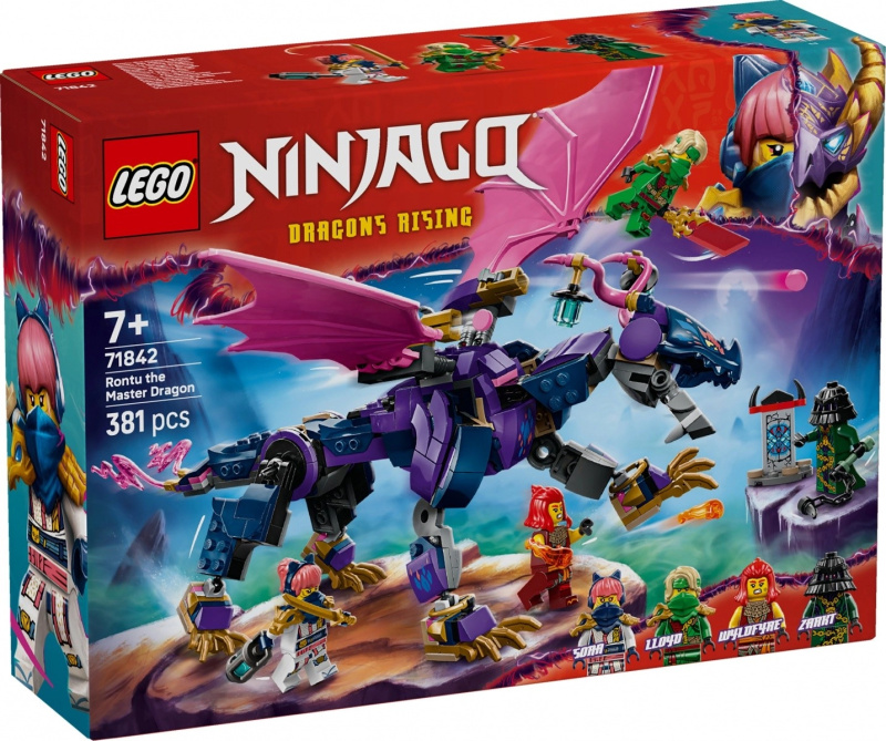 LEGO® NINJAGO® 71842 Rontu – Pán draků