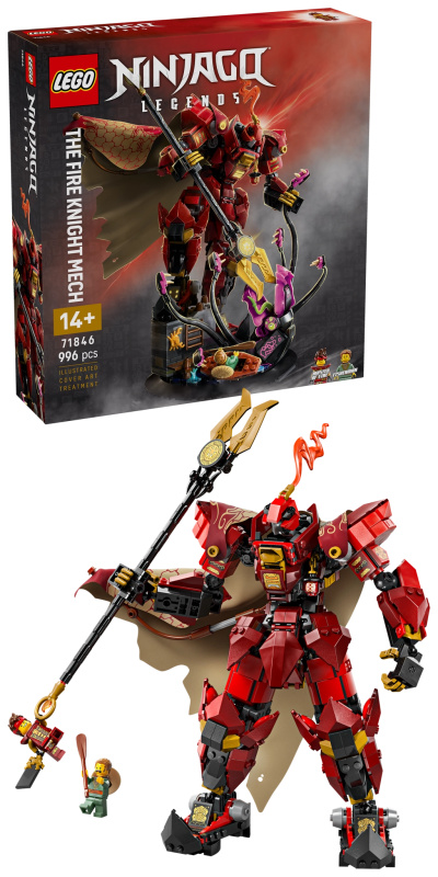 LEGO® NINJAGO® 71846 Robot Ohnivého rytíře