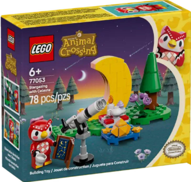 Lego Animal Crossing 77053 Pozorování hvězd s Celeste