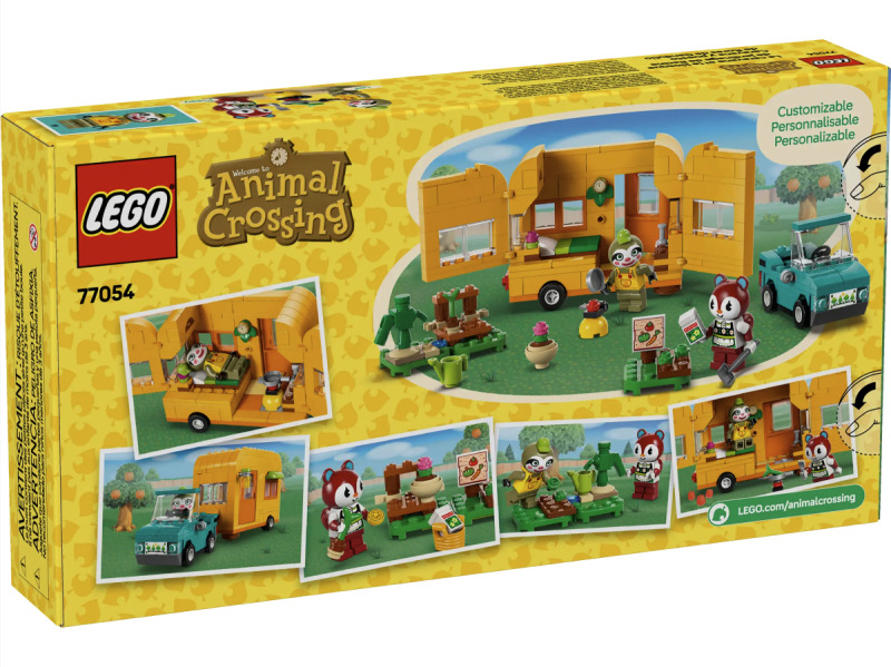 LEGO® Animal Crossing™ 77054 Leif, karavan a zahradnictví