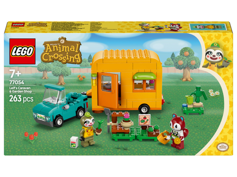 LEGO® Animal Crossing™ 77054 Leif, karavan a zahradnictví