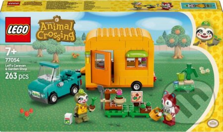 LEGO® Animal Crossing™ 77054 Leif, karavan a zahradnictví