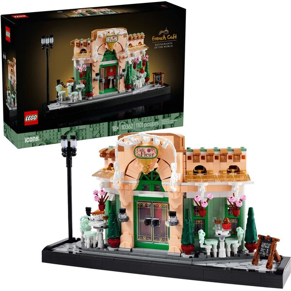 Francouzská kavárna LEGO Icons