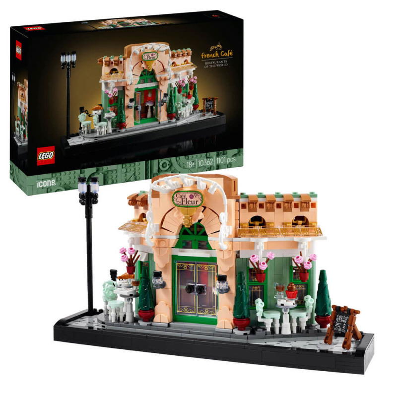 Francouzská kavárna LEGO Icons