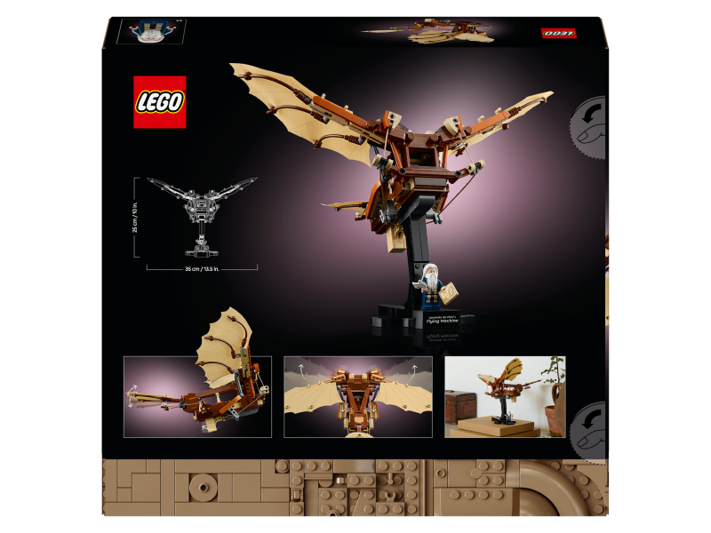 Létající stroj Leonarda da Vinci od LEGO