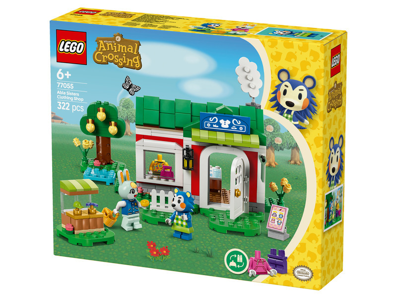 Lego Animal Crossing 77055 Obchod s oblečením Able Sisters