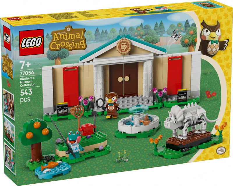 LEGO® Animal Crossing™ 77056 Blathers a jeho muzejní sbírka