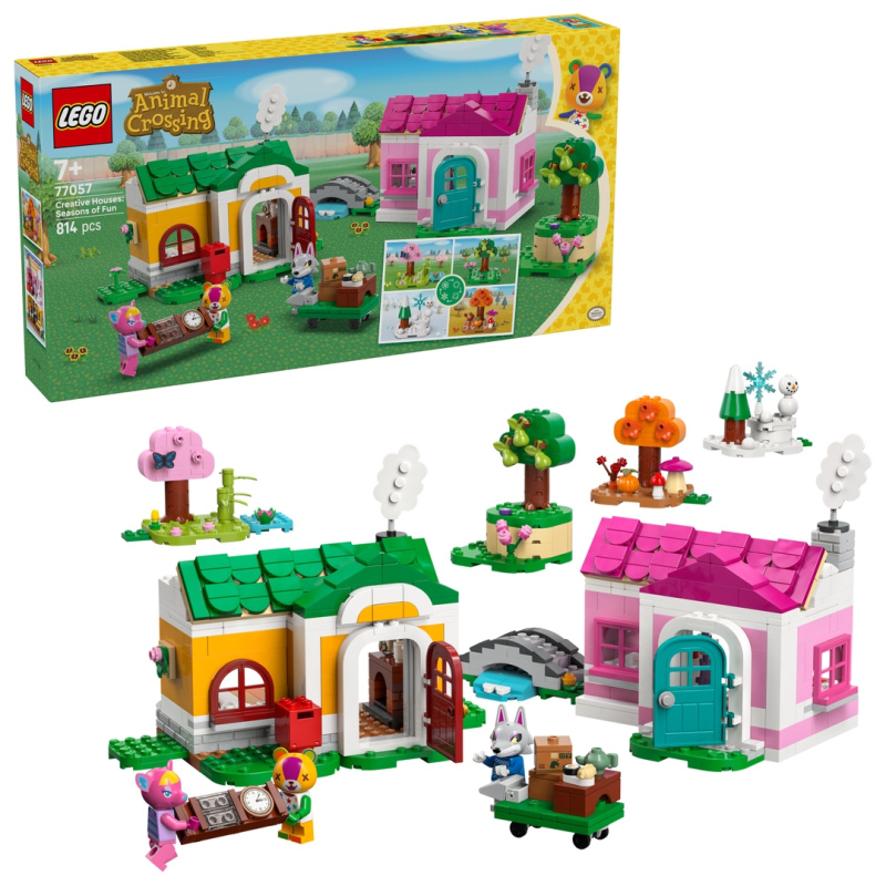 LEGO® Animal Crossing™ 77057 Tvořivé domečky: Zábavná roční období