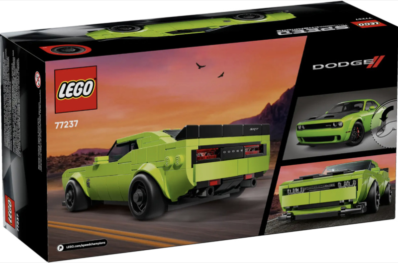 LEGO LEGO® Speed Champions 77237 Sportovní auto Dodge Challenger SRT Hellcat