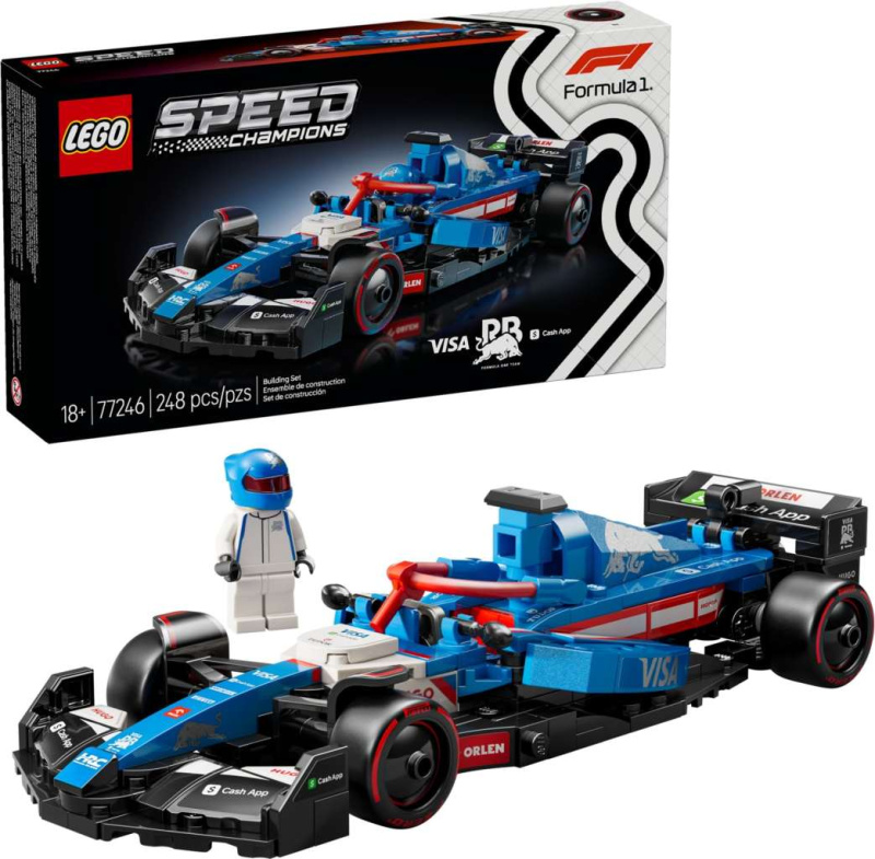 Lego Speed Champions formulový závodní vůz RB