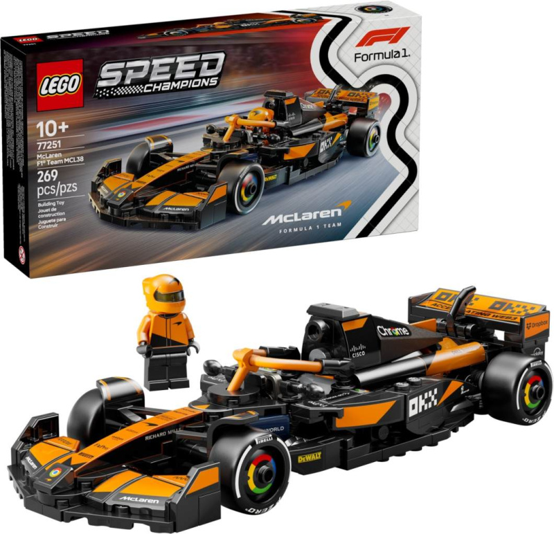 LEGO® Speed Champions 77251 Závodní auto McLaren F1® Team MCL38
